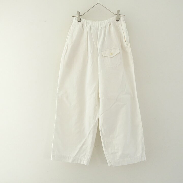 楽天市場】【定価2.9万】 ゴーシュ コットンカツラギワイドパンツ 2  