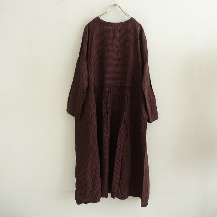 楽天市場】【定価2.9万】ネストローブ nest Robe リネンカラーギンガム 