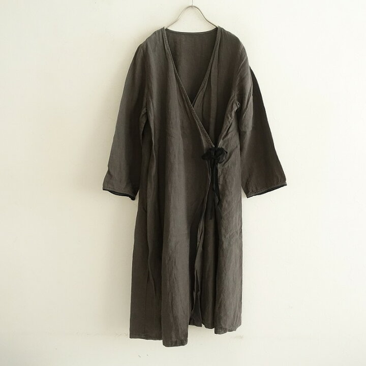 楽天市場】ネストローブ nest Robe リネンカシュクールワンピース  