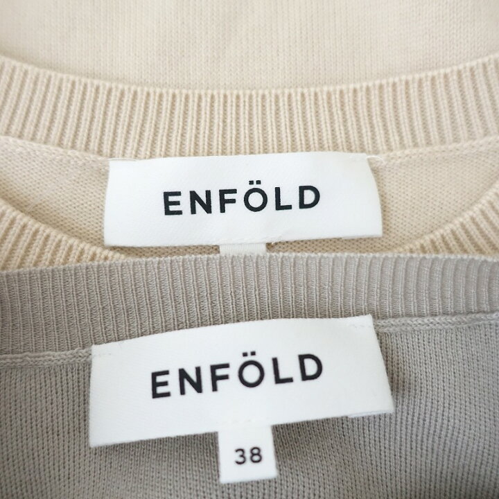 楽天市場】【定価4.2万】エンフォルド ENFOLD ダブルスリーブ 