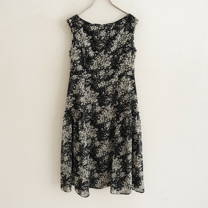 楽天市場】トッカ TOCCA フラワープリントノースリーブシアー  