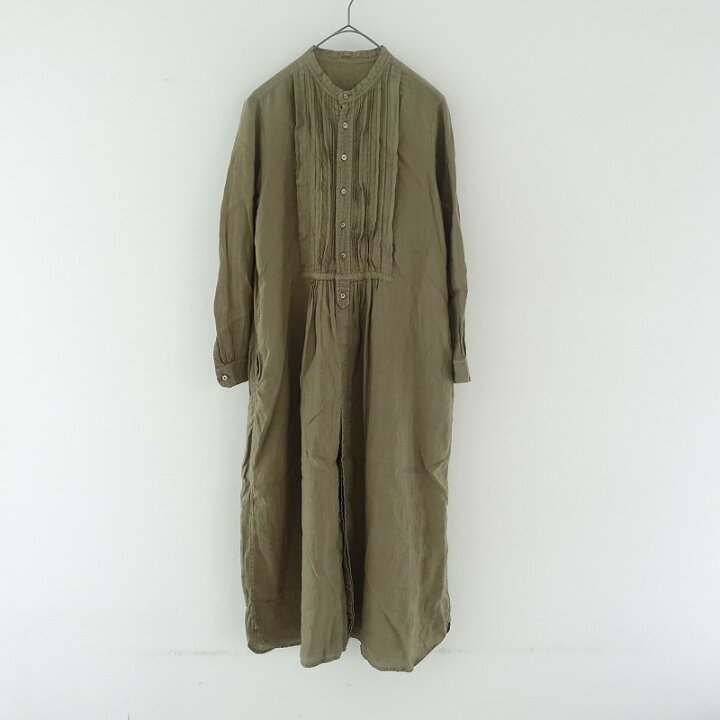 楽天市場】ネストローブ nest Robe リネンピンタックシャツワンピース  