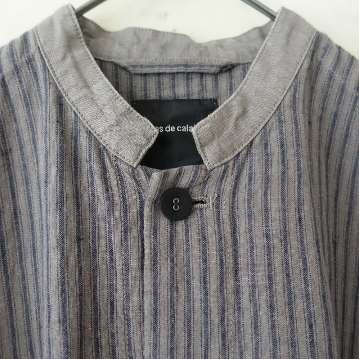 楽天市場】【定価4.2万】パドカレ pas de calais ストライプシャツ 