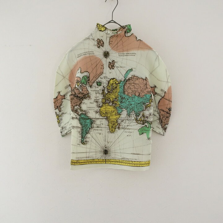 楽天市場】ミーイッセイミヤケ me ISSEY MIYAKE 世界地図柄プリーツ 