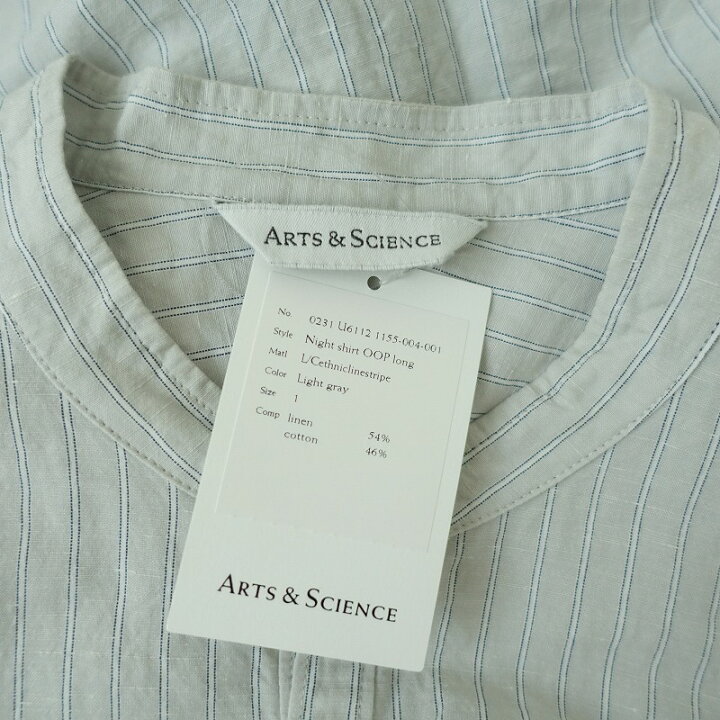 楽天市場】【美品/2023】アーツ&サイエンス ARTS&SCIENCE Night shirt 