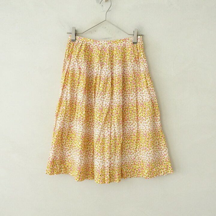 楽天市場】サリースコット Sally Scott 小花柄プリントタックフレア 