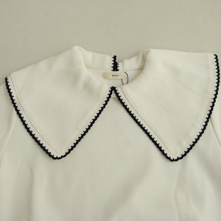 楽天市場】【未使用/2024/定価3.0万】ヨリ yori コットン刺繍カラー 