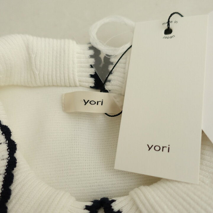 楽天市場】【未使用/2024/定価3.0万】ヨリ yori コットン刺繍カラー 