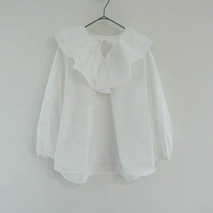 楽天市場】【美品/定価2.6万】ヨリ yori フリルカラープルオーバー 