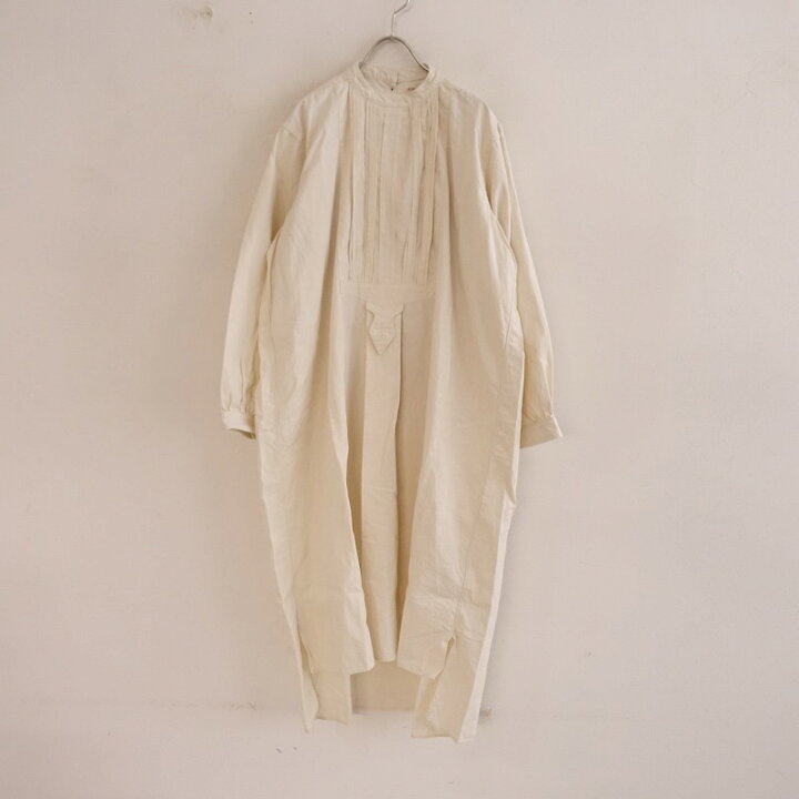 楽天市場】ウティー OUTIL ROBE MINOT後染めピンタックワンピース 1  