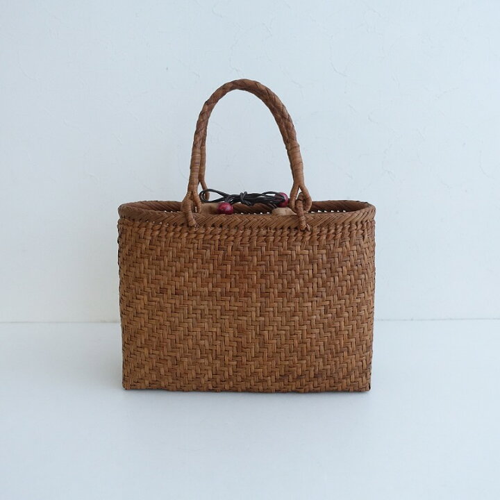 楽天市場】【美品】 山ぶどう 網代編み かごバッグ 【中古】【10H42 