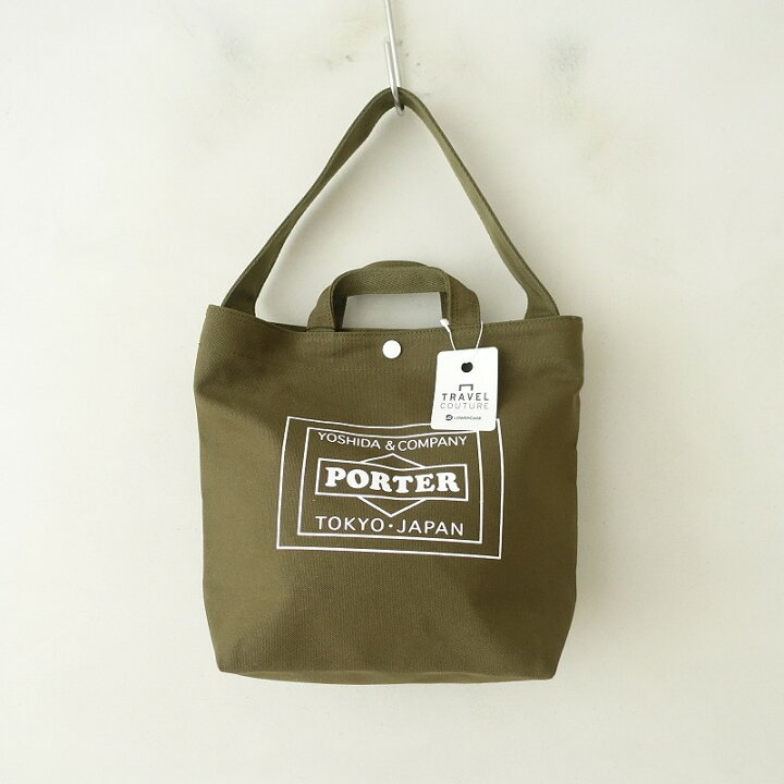 楽天市場】【未使用】ポーター PORTER キャンバストートバッグS 【中古  