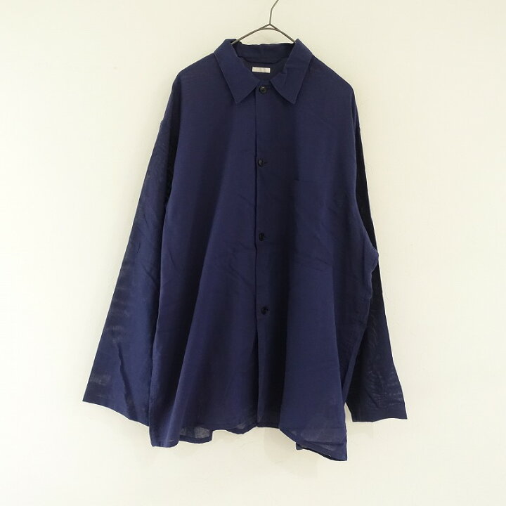 楽天市場】【2023SS/美品/定価3.7万】コモリ COMOLI 空紡オックス 