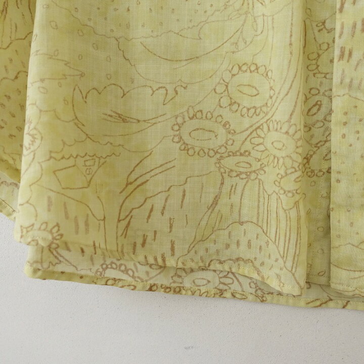 楽天市場】【美品/定価5.2万】ガサ GASA プリントウールガーゼシャツ 