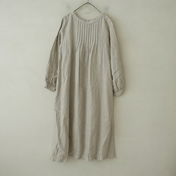 楽天市場】ネストローブ nest Robe リネン2wayタックワンピース  