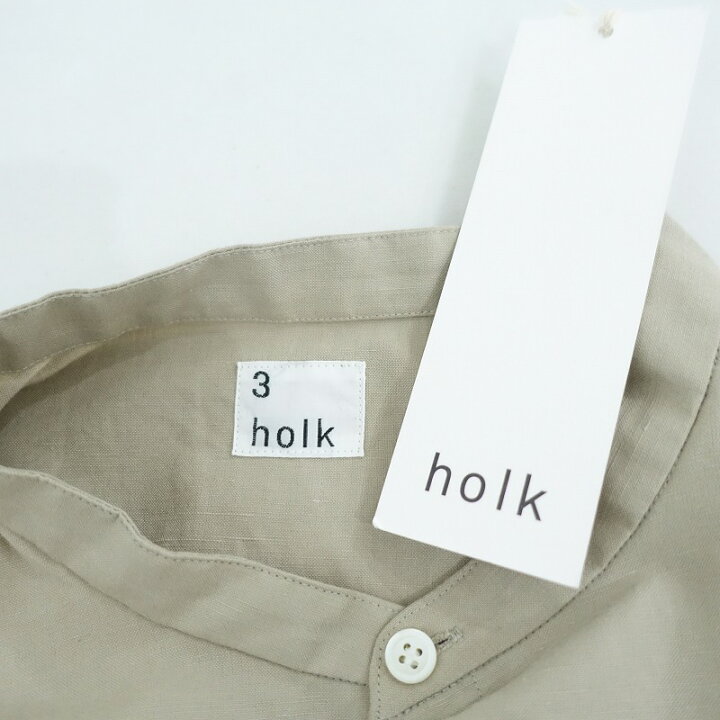 楽天市場】【美品/2022SS/定価2.6万】ホーク holk リネンコットン 