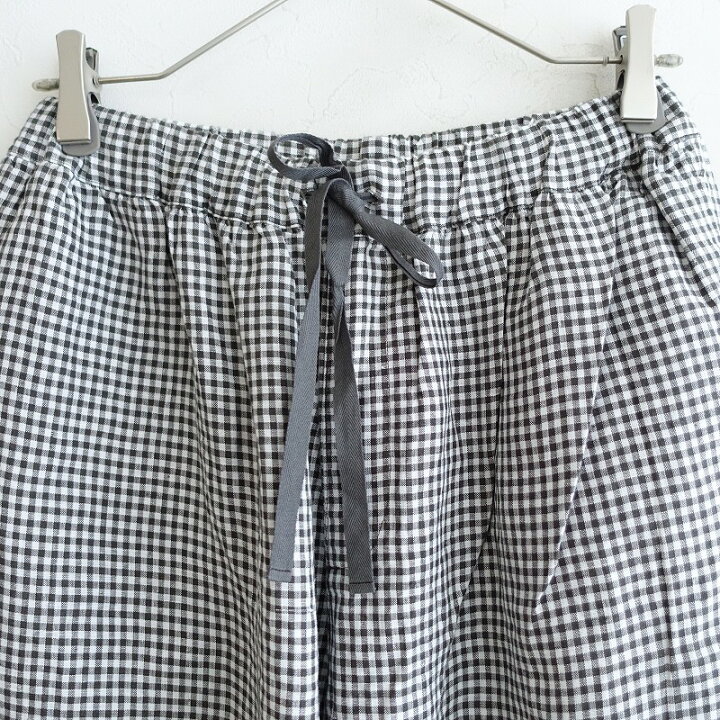 楽天市場】【美品】ネストローブ nest Robe ヘンプギンガムチェック  
