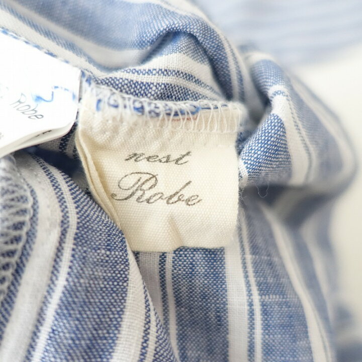 楽天市場】【美品/定価2.3万】ネストローブ nest Robe リネン 