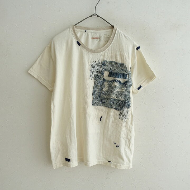 楽天市場】キャピタル KAPITAL KOUNTRY リペア刺子パッチワークTシャツ 