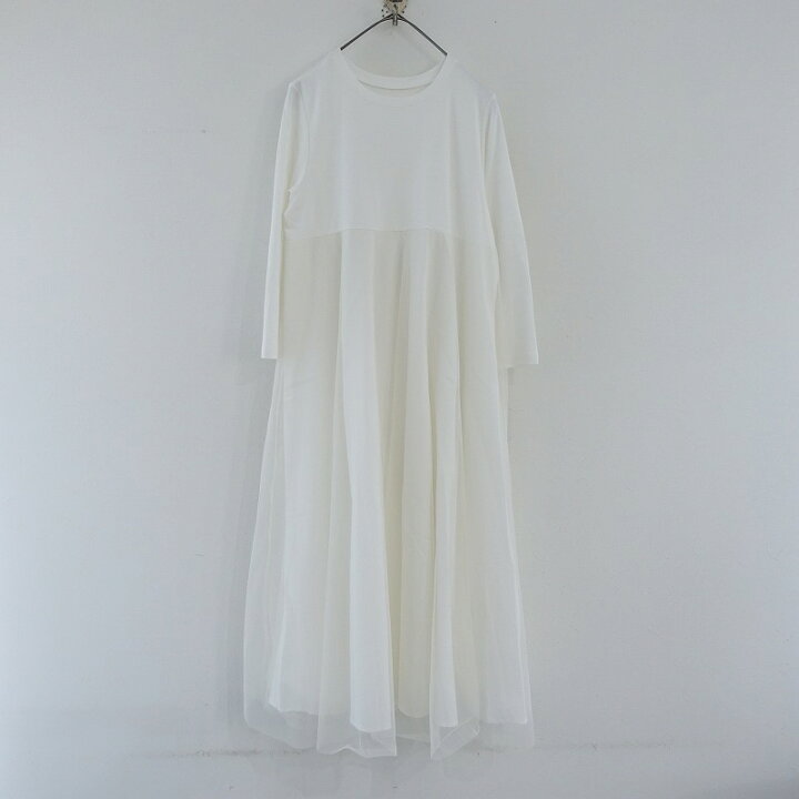 楽天市場】プラスオトハ PLUS OTO.HA チュール切替ワンピース - 【中古 