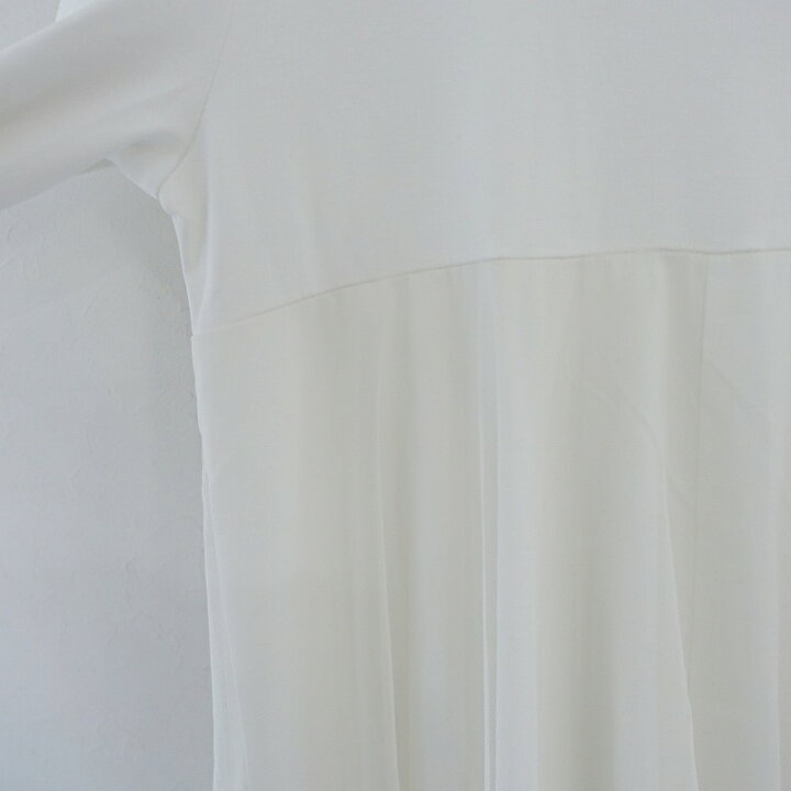 楽天市場】プラスオトハ PLUS OTO.HA チュール切替ワンピース - 【中古 