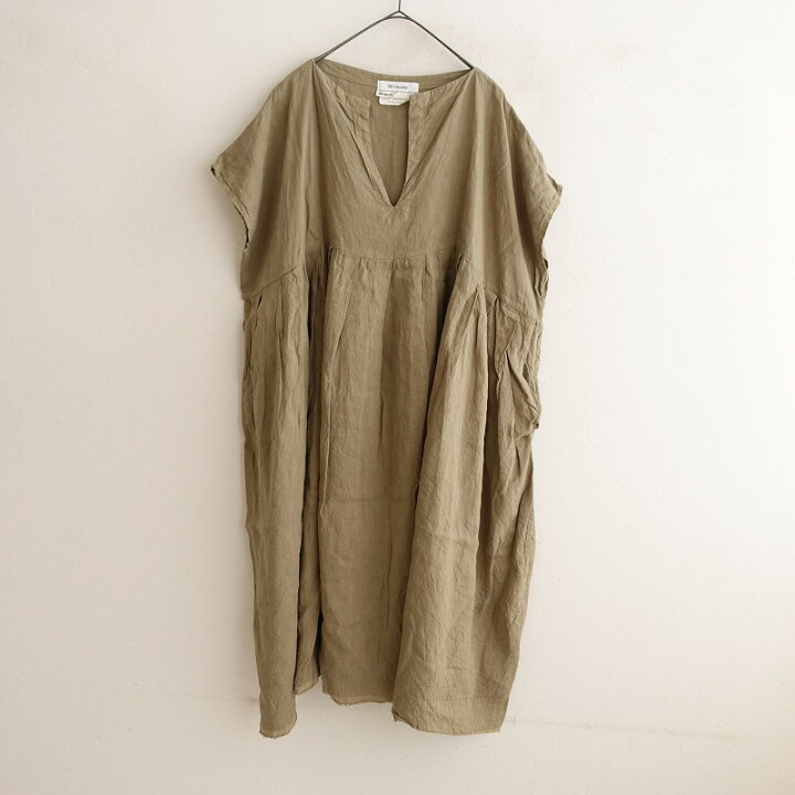 楽天市場】ヴェリテクール Veritecoeur スキッパータックワンピース F  