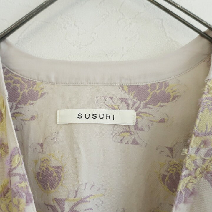 楽天市場】【定価6.9万】ススリ susuri シロッコガウン 1 【中古 