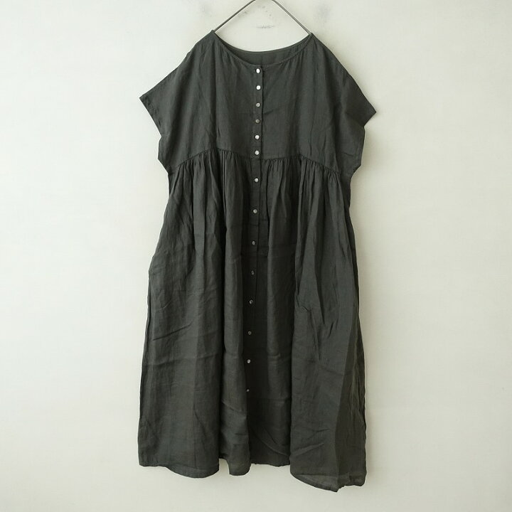 楽天市場】ネストローブ nest Robe リネンフレンチスリーブギャザー  