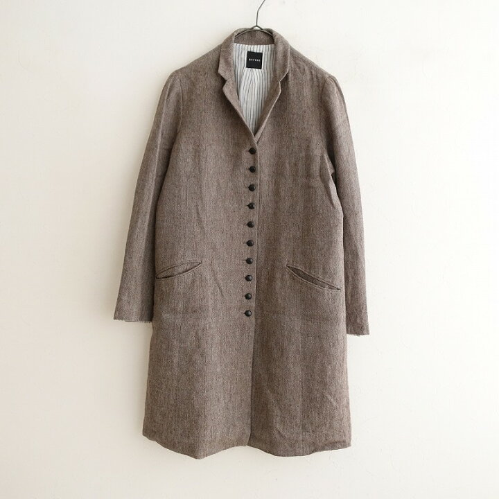 楽天市場】アトリエナルセ atelier naruse リネンウールシングルロング 