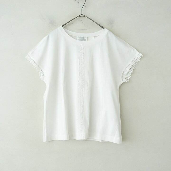 楽天市場】【美品】アンティパスト ANTIPAST レース使いフレンチ 