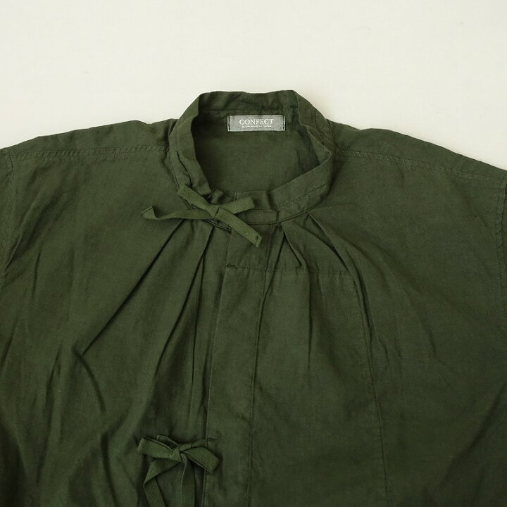 CONFECT 【UpcycleLino】マウンテン スモックシャツ