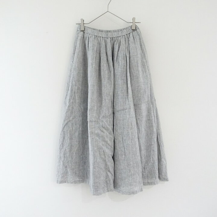 楽天市場】【定価2.5万】ユノイア eunoia Shirring long ストライプ 
