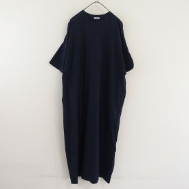 マイヨ maillot クルーネックコットンロンTワンピース 0 【中古】【31J42】