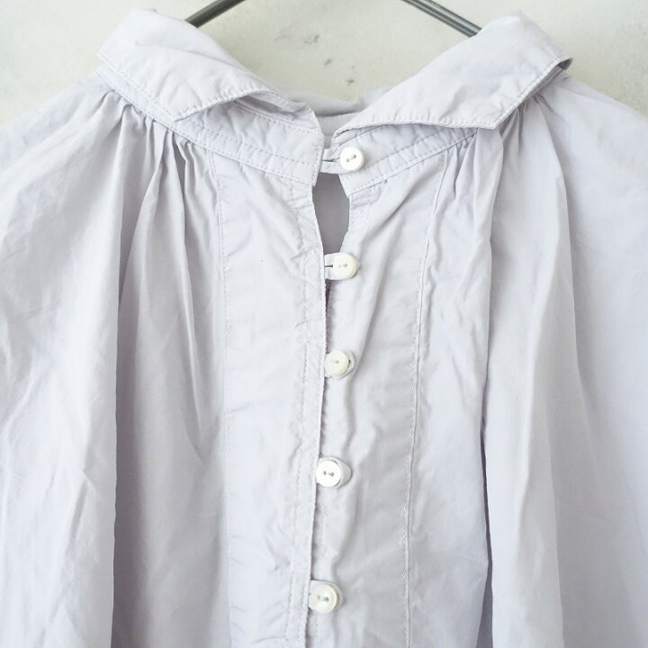 楽天市場】ネストローブ nest Robe コットンロングギャザーシャツ F 