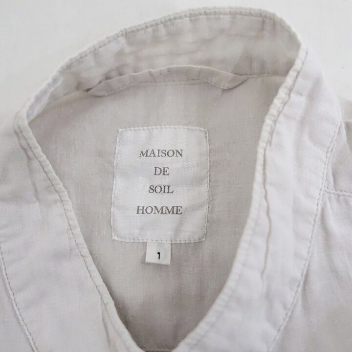 楽天市場】メゾンドソイルオム maison de soil HOMME カディコットン 