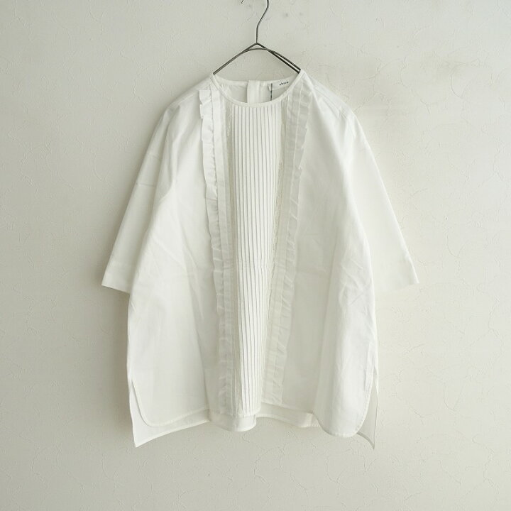 楽天市場】【未使用/定価5万】エブール ebure コットンサテンフリル 