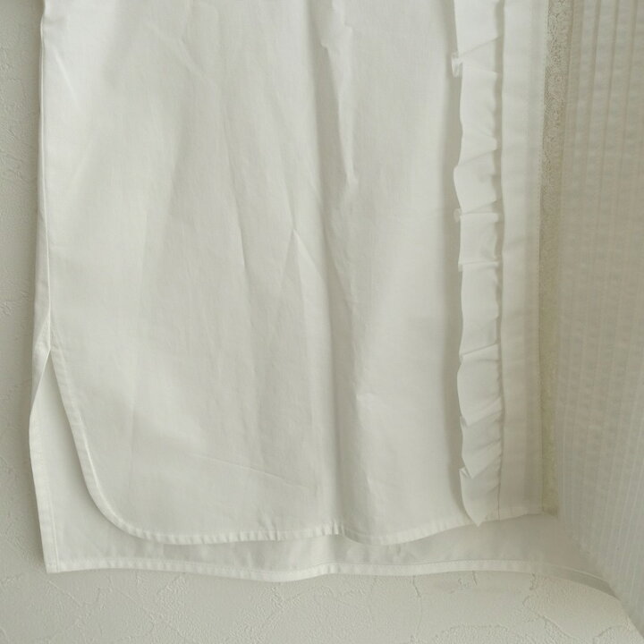 楽天市場】【未使用/定価5万】エブール ebure コットンサテンフリル 