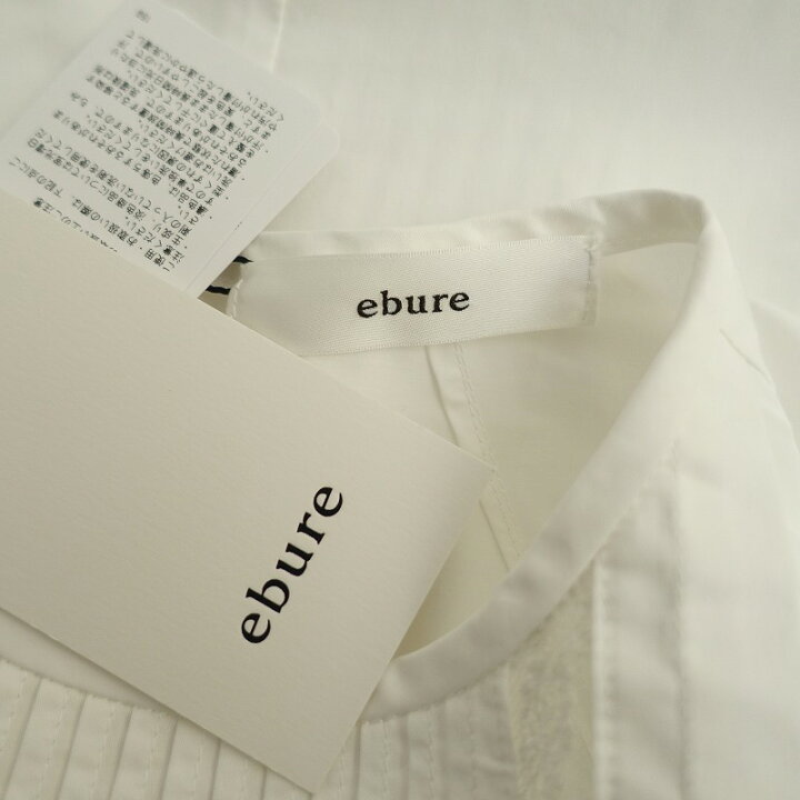 楽天市場】【未使用/定価5万】エブール ebure コットンサテンフリル 