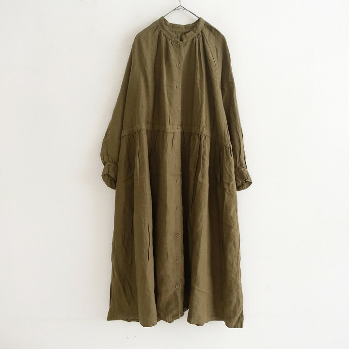 楽天市場】ネストローブ nest Robe リネンギャザースモックワンピース  