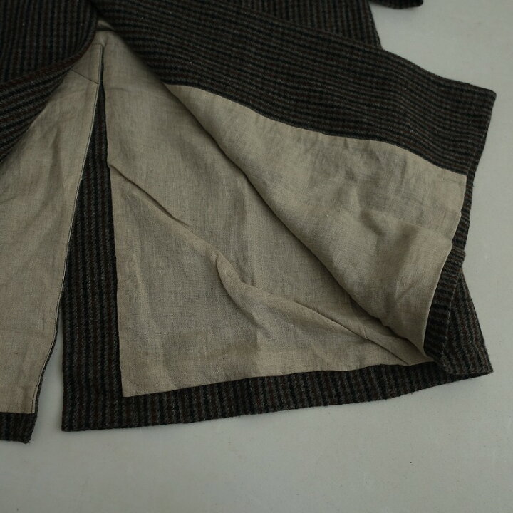 楽天市場】【2022AW/定価6.7万】ネストローブ nest Robe ウールリネン 