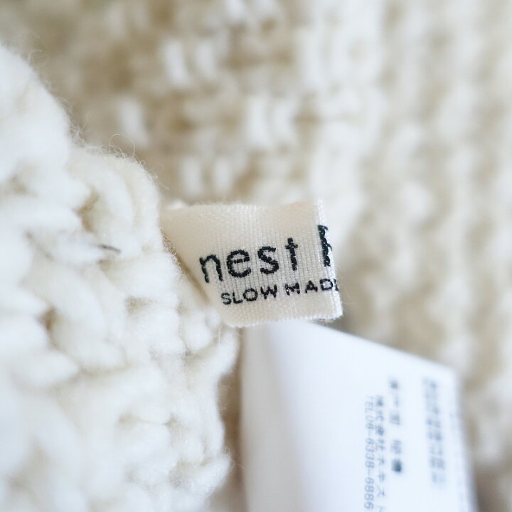 楽天市場】【2023/定価3.1万】ネストローブ nest Robe ペルーニット  