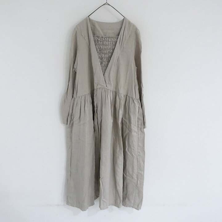 楽天市場】ネストローブ nest Robe フロントゴムシャーリングリネン 