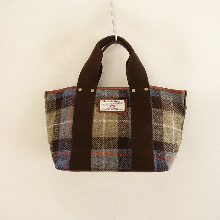 楽天市場】ハリスツイード Harris Tweed トートバッグ 【中古】【82K42 