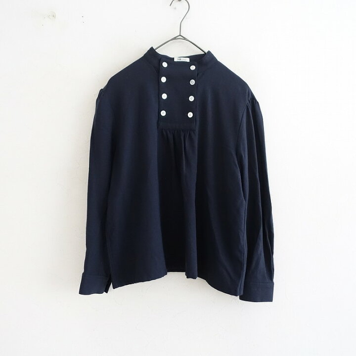 楽天市場】ハンドバイプール H& by POOL Stand UP Collar Blouse 