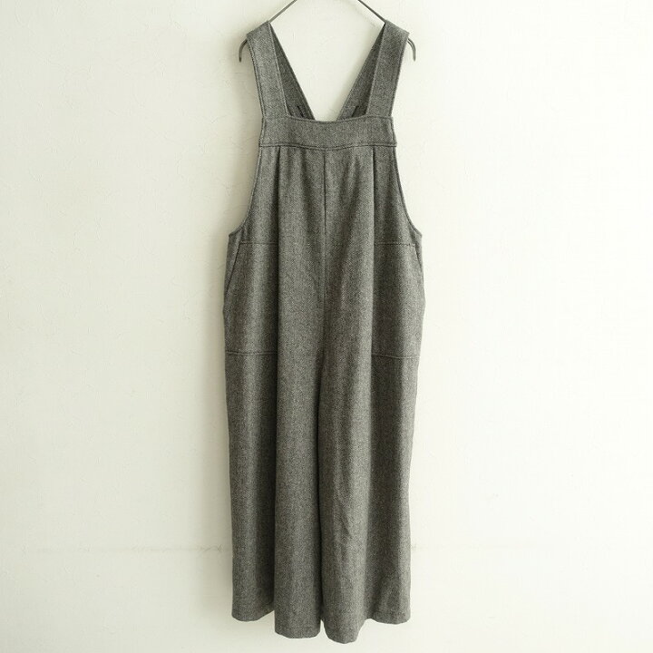 楽天市場】ネストローブ nest Robe ウールヘリンボーンサロペット 