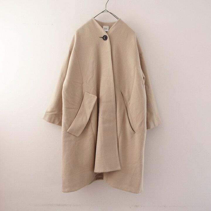 楽天市場】エリン ELIN ウールノーカラーコート 00 【中古】【03A52 