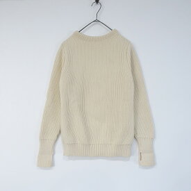 アンデルセンアンデルセン ANDERSEN-ANDERSEN 指穴付きウール畔編みニットプルオーバー 【中古】【10B52】