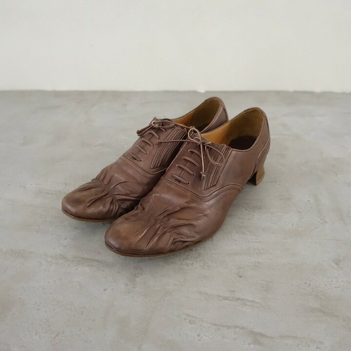 楽天市場】ショセ Chausser レザーレースアップシューズ 39/24.5/25 39 