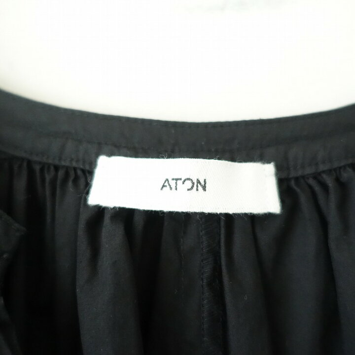 楽天市場】エイトン ATON コットンロングワンピース 02 【中古  