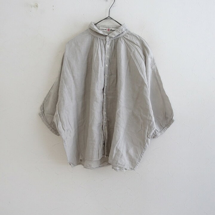 楽天市場】ブロカント Brocante リネンギャザードルマンブラウス 2 